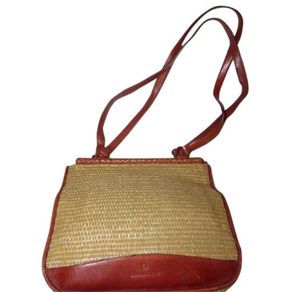 Etienne Aigner Vintage Chestnut Brown Hobo - Picture 1 of 12